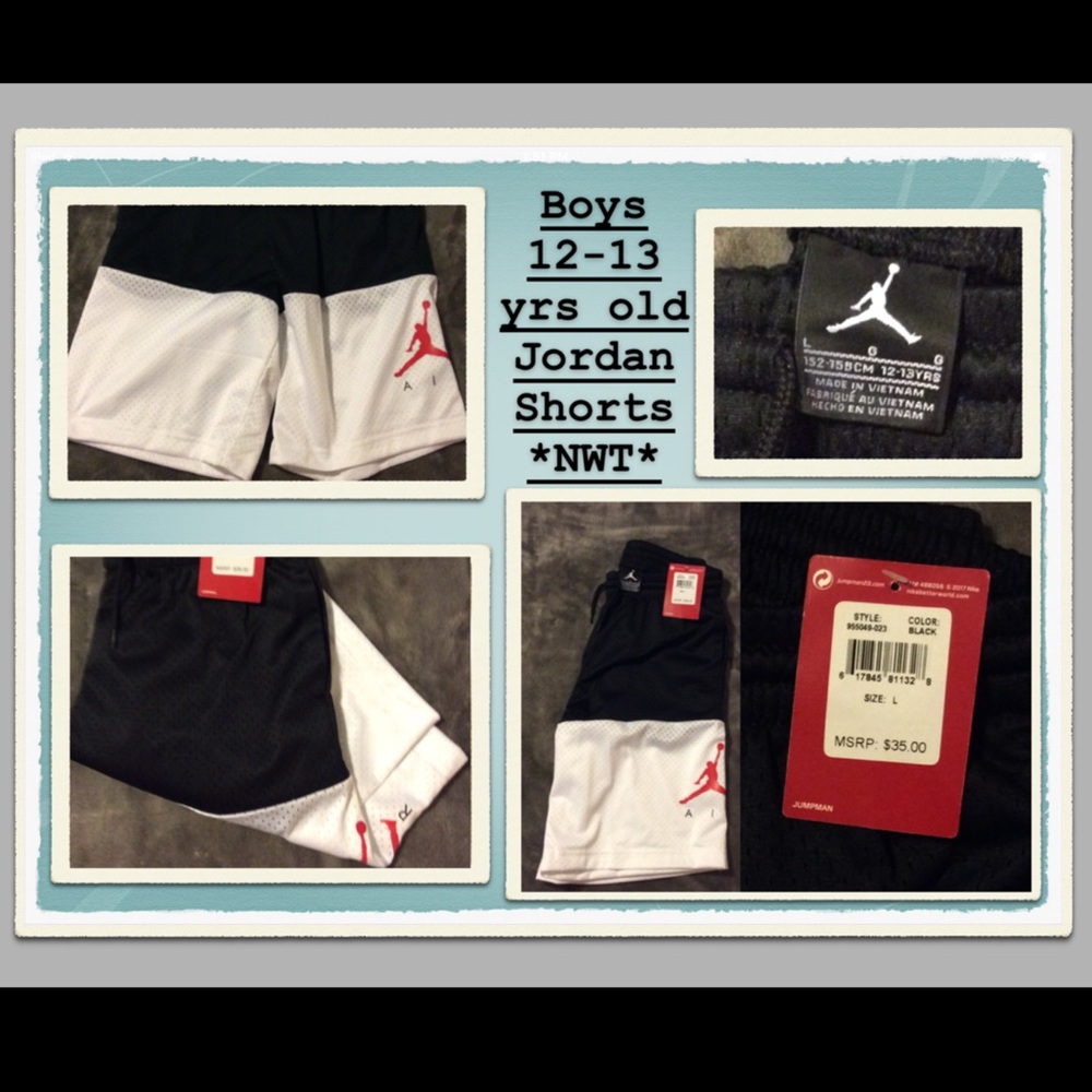 Boys Jordan Basketball Shorts *NEW*